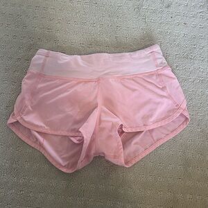 Lululemon low rise speed up shorts